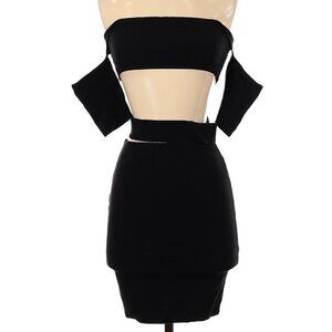 Rehab Knit Bandage Bondage Cutout Dress